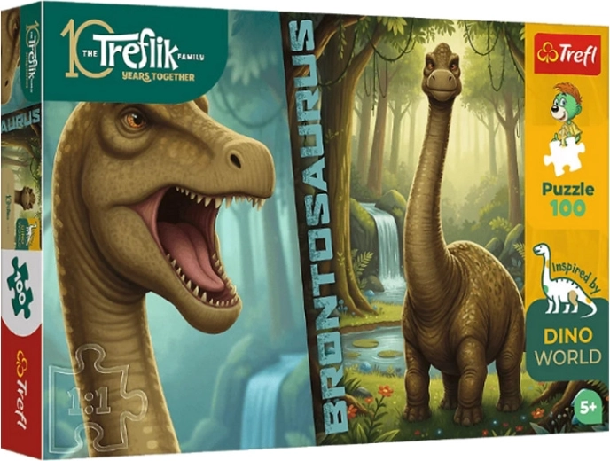 Παζλ Inspired By Dino World βροντόσαυρος 100 κομμάτια