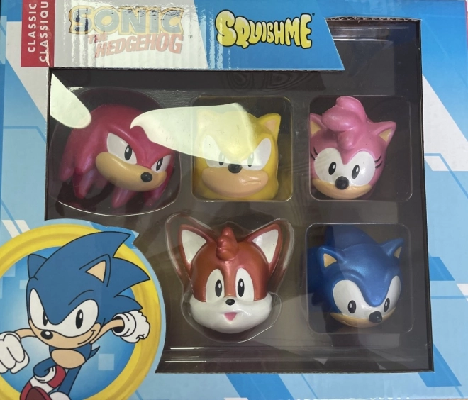 Mini SquishMe Sonic – συλλεκτικό σετ 5 φιγούρων