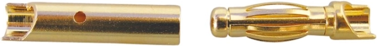 Επίχρυσοι σύνδεσμοι 4 mm, 1 ζεύγος