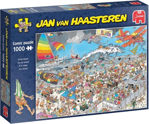 JUMBO Παζλ Jan van Haasteren Στην παραλία 1500 κομμάτια