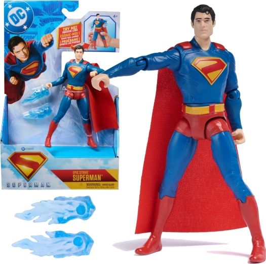 Φιγούρα δράσης SUPERMAN 15 cm με εφέ και αξεσουάρ