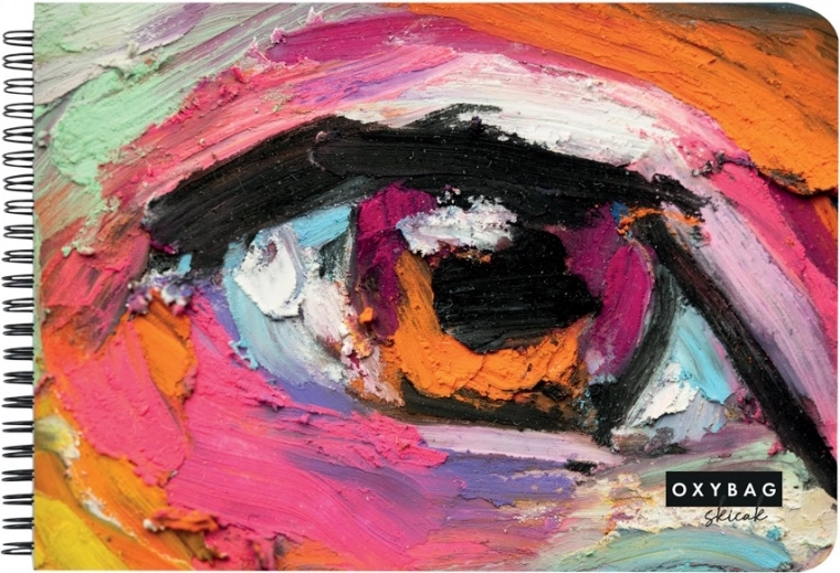 Μπλοκ σκίτσων A3 με σπιράλ, 40 φύλλα, 190 g/m²