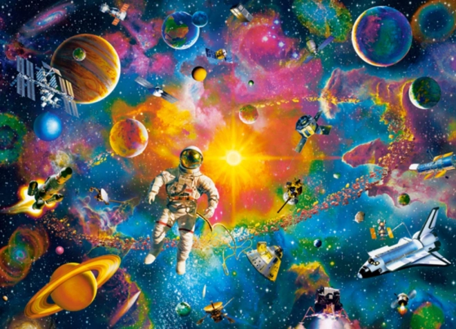 Παζλ 200 κομματιών Man in Space