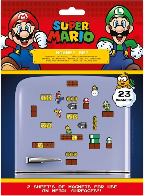 Σετ μαγνητών Super Mario