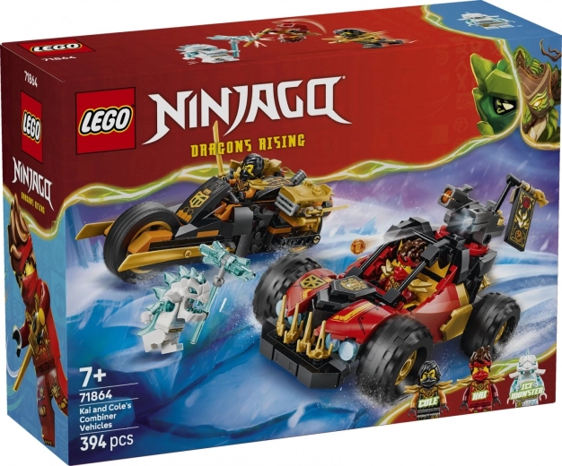 LEGO NINJAGO Πολυχρηστικά οχήματα του Κάι και του Κόουλ