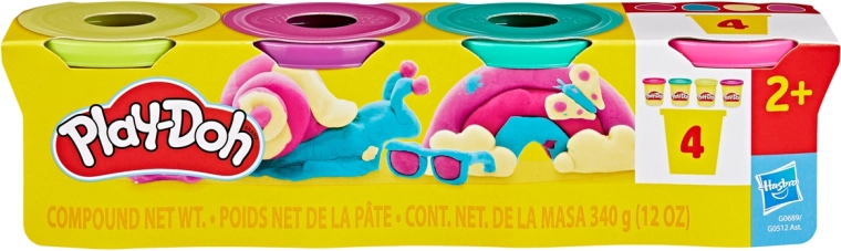 Play-Doh σετ πλαστελίνης 4×85 g