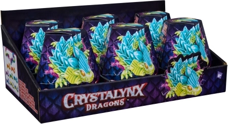 Crystalynx εύκαμπτοι δράκοι 22 cm