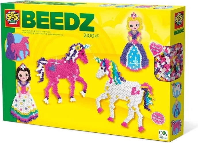 Ses Creative Beedz σιδερώσιμες χάντρες – πριγκίπισσες και μονόκεροι