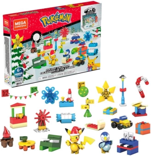 Χριστουγεννιάτικο ημερολόγιο Mega Construx Pokémon