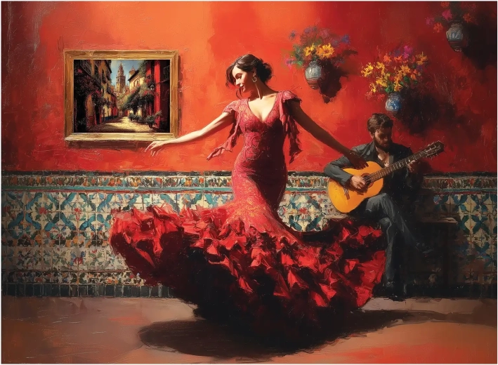 Παζλ Flamenco 1000 κομμάτια ANATOLIAN