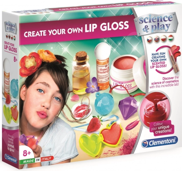 CLEMENTONI SCIENCE&PLAY μικρό εργαστήριο για την παρασκευή lip balm