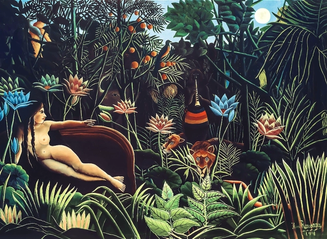 Ξύλινο Puzzle Art: Henri Rousseau - Όνειρο 200 κομμάτια