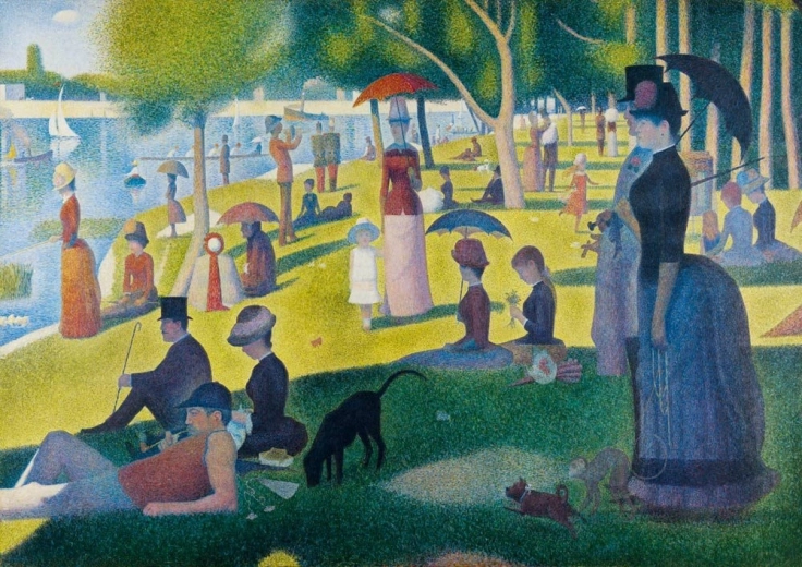 Παζλ Bluebird Κυριακάτικο απόγευμα στο νησί La Grande Jatte 1000 τεμαχίων