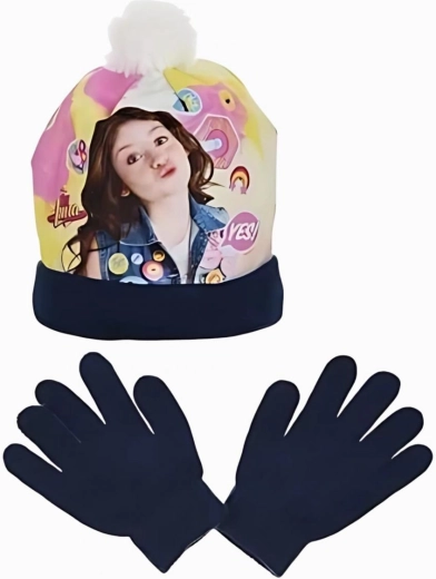 Σκούφος και γάντια Soy Luna