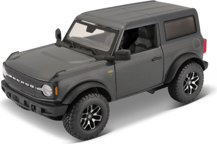 Maisto 2021 Ford Bronco – μεταλλικό μοντέλο αυτοκινήτου 1:24, μεταλλικό σκούρο γκρι