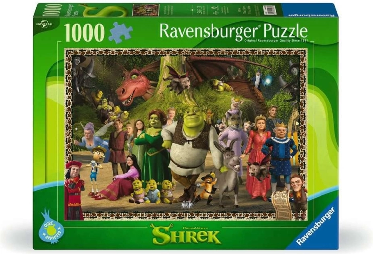 Παζλ Ravensburger Shrek: διαχρονικό κλασικό 1000 κομμάτια