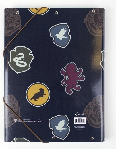 Φάκελος για τετράδια A4 Harry Potter με λαστιχάκι Cerda