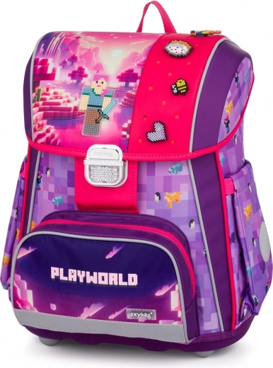 Σχολική τσάντα πλάτης Premium Playworld Girl