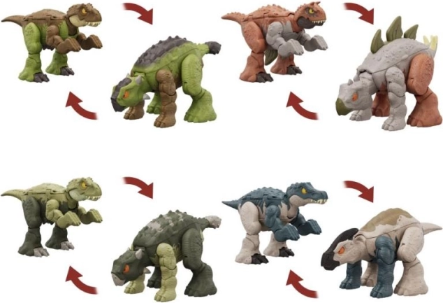 Jurassic World Μεταμορφούμενος δεινόσαυρος 2 σε 1