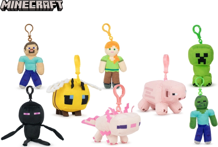 Λούτρινο μπρελόκ Minecraft 12 cm