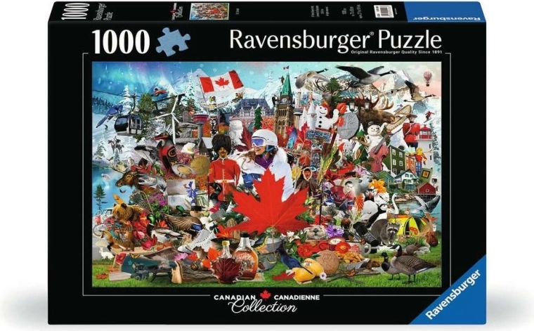 Ravensburger Παζλ Canadian Collection: Ó, Καναδά 1000 κομμάτια