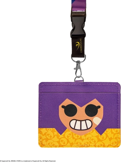 Κορδόνι λαιμού με θήκη κάρτας Brawl Stars Shelly