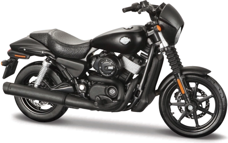 Maisto Harley-Davidson Street 750 2015 μοτοσικλέτα 1:18 ματ μαύρη