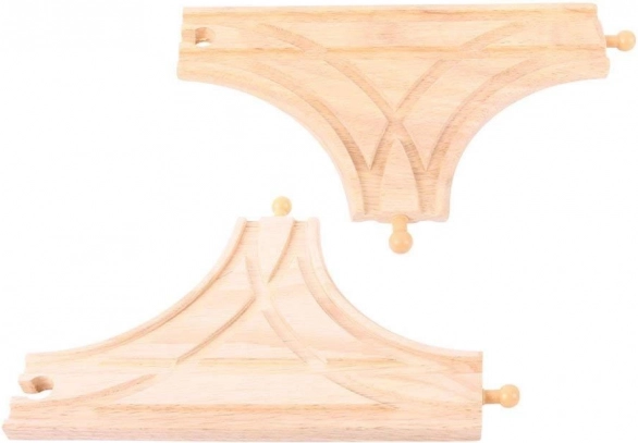 Διακλάδωση Τ 2 τεμ. Bigjigs Rail