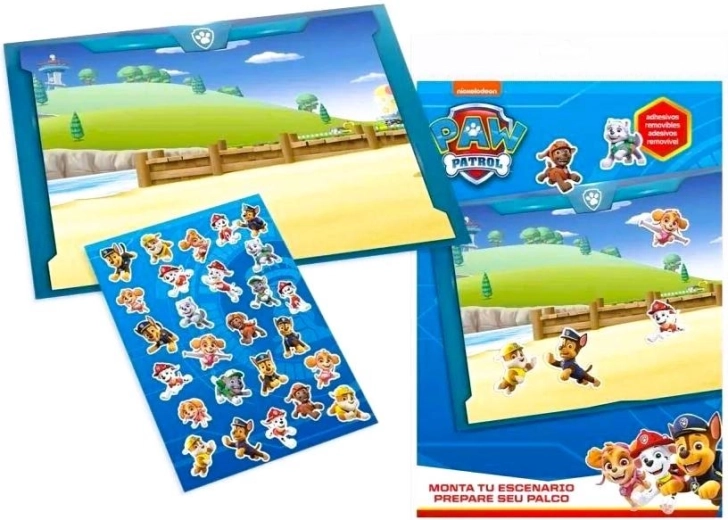 Άλμπουμ αυτοκόλλητων Paw Patrol