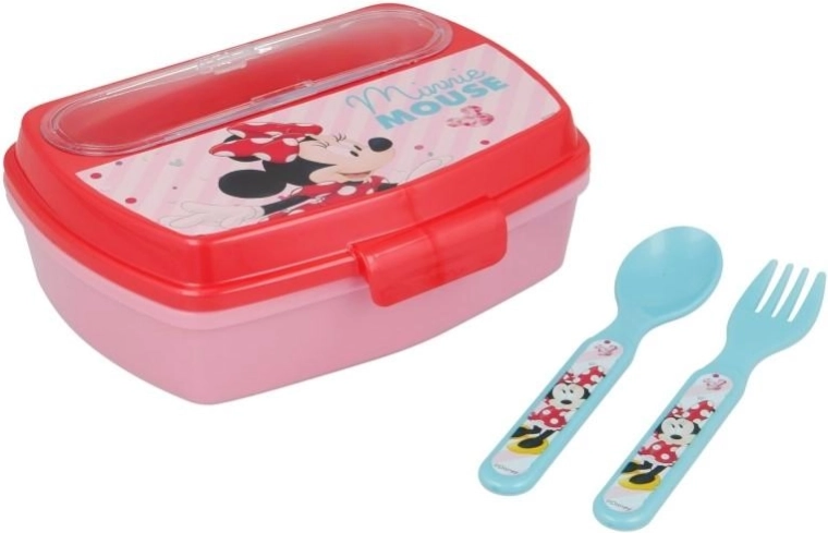 Δοχείο σνακ με μαχαιροπίρουνο Minnie