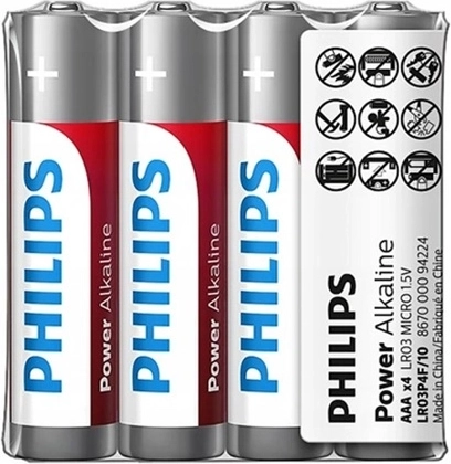 Αλκαλική μπαταρία Philips AAA LR3 1,5 V