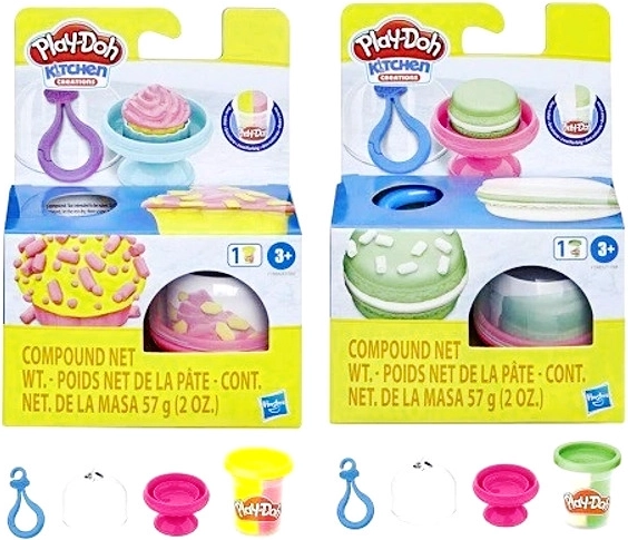 Play-Doh cupcakes και μακαρόν – δημιουργικό σετ ζαχαροπλαστικής από πλαστελίνη