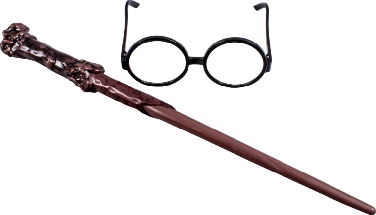 Σετ Harry Potter ραβδί και γυαλιά