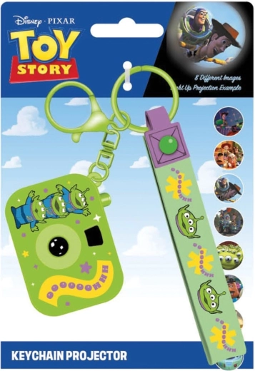 Μπρελόκ με προβολέα Toy Story - 1 τεμάχιο