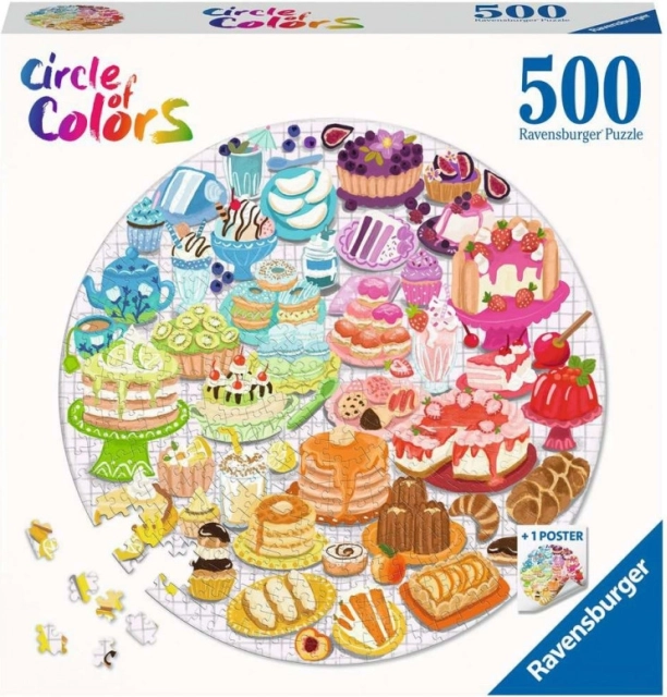 Ravensburger παζλ κύκλος: Επιδόρπια 500 κομμάτια