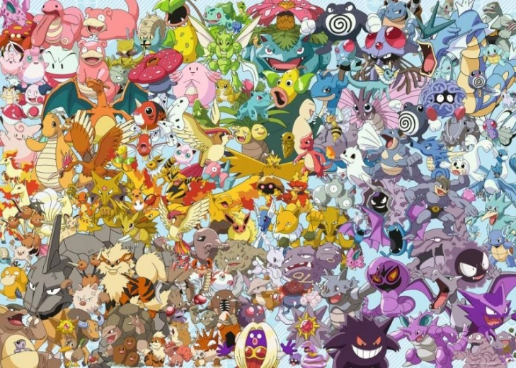 Παζλ 1000 κομματιών POKEMON challenge – RAVENSBURGER