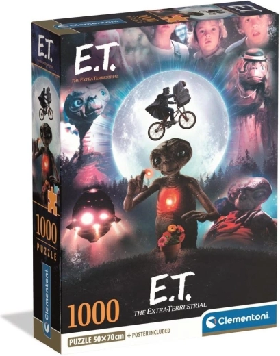 Παζλ CLEMENTONI cult ταινίες: E.T. ο Εξωγήινος 1000 κομμάτια