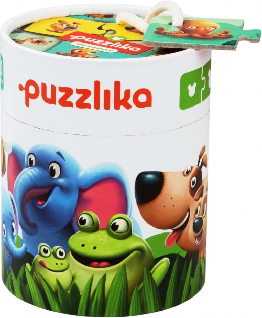 Puzzlika Η οικογένειά μου – εκπαιδευτικό παζλ για παιδιά, 20 κομμάτια
