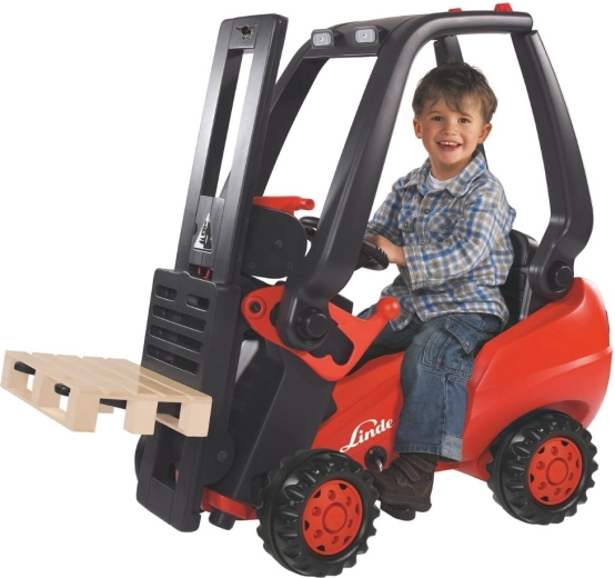 Ποδοκίνητο περονοφόρο ανυψωτικό BIG LINDE Forklift για παιδιά