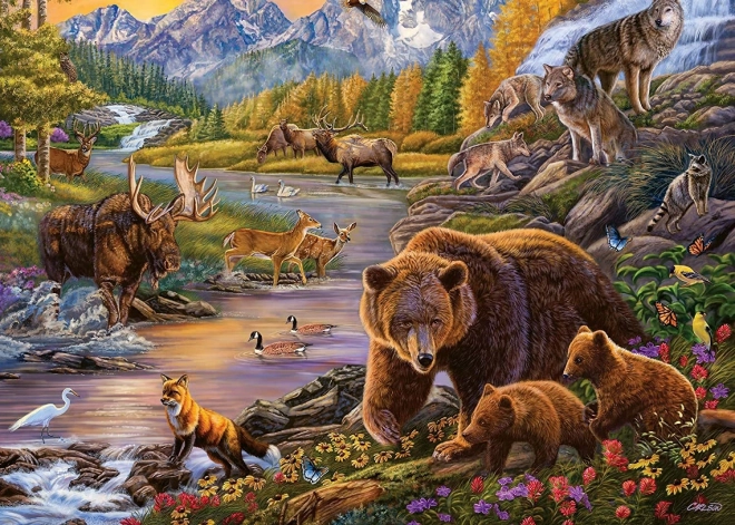 Ravensburger Παζλ Άγρια Ζωή XXL 500 κομμάτια
