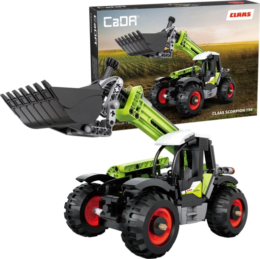 CaDA τηλεσκοπικός φορτωτής Claas Scorpion 756 – κατασκευαστικό σετ 401 τεμαχίων