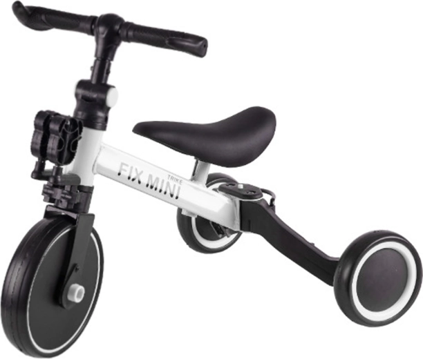 Trike Fix Mini παιδικό ποδήλατο ισορροπίας και τρίκυκλο 3-σε-1 – Λευκό