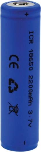 Solight εφεδρική μπαταρία ιόντων λιθίου (Li-Ion) 18650 2200 mAh 3,7 V