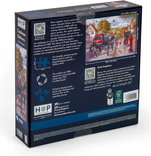 Ποιοτική κατασκευή House of Puzzles