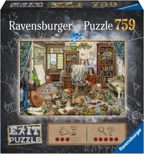 Παζλ Ravensburger Exit: Ατελιέ καλλιτέχνη 759 κομμάτια