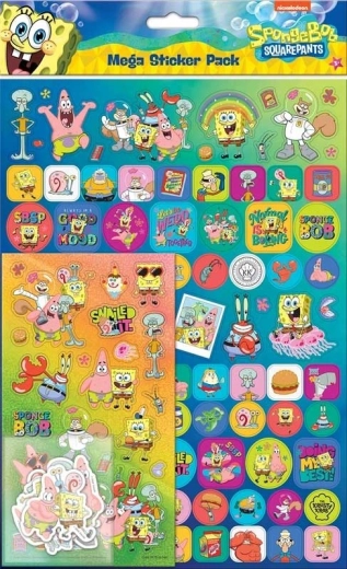 Αυτοκόλλητα SpongeBob – σετ NICKELODEON