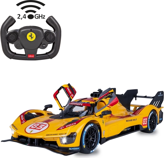 Τηλεκατευθυνόμενο αυτοκίνητο JAMARA Ferrari 499P-N83 1:14 κίτρινο