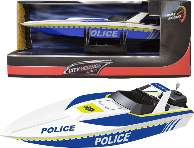 City Service Car αστυνομικό γρήγορο σκάφος τηλεκατευθυνόμενο 1:14
