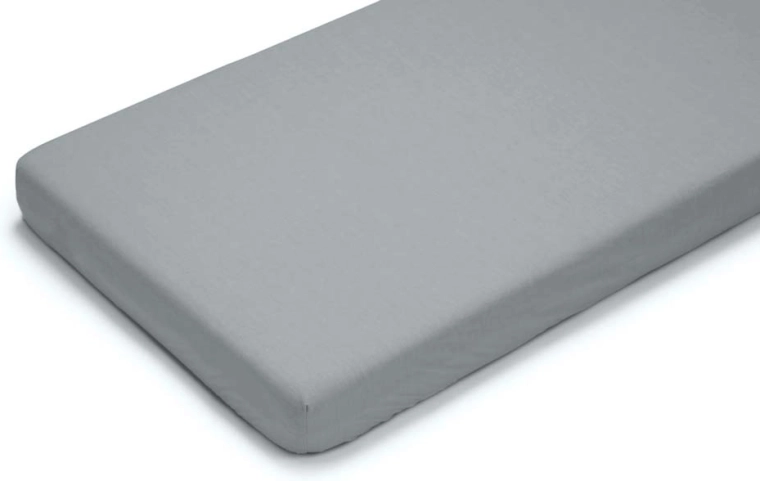 Petite&Mars ελαστικό σεντόνι jersey Soft Dream 120 × 60 cm γκρι
