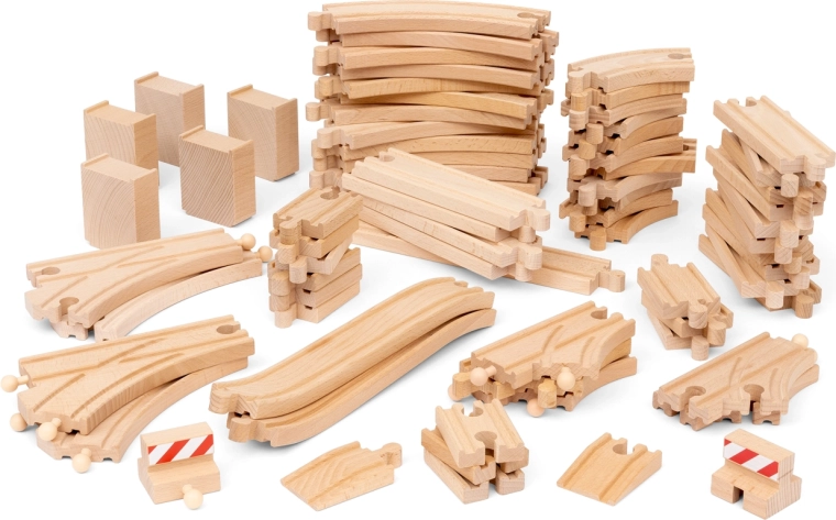 BRIO World Deluxe σετ σιδηροτροχιών